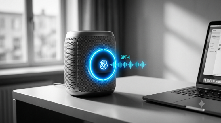 El primer hardware de OpenAI: ¿Estamos ante el próximo gran altavoz inteligente con ChatGPT?
